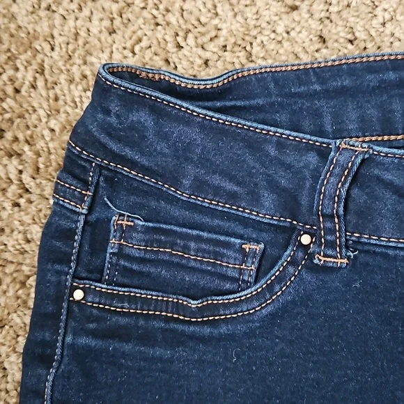 Dark denim skinny jeans - Picture 3 of 7